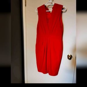 Red H&M dress size 10